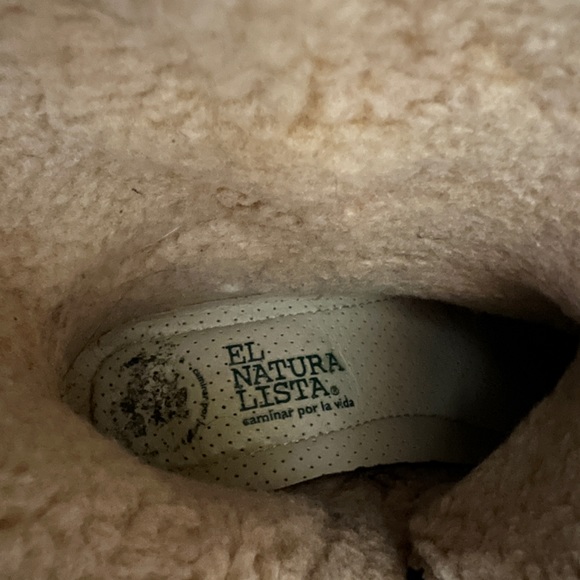 VGUC El Naturalista lined leather boots size 39 - Picture 6 of 7